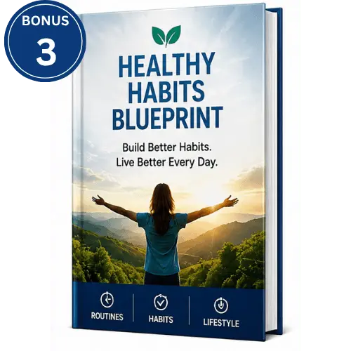 Healthy Habits Blueprint — free bonus included with Valiora 3 and 6 bottle orders